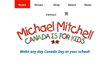 Tablet Screenshot of michael-mitchell.ca
